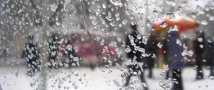 К обеду в Москве пойдет снег с дождем  
