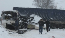 Четверо погибли в результате столкновения фуры с ВАЗ-2110 в Ростовской области 