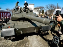В полиции создается танковый батальон для подавления народных волнений 