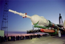 Космический корабль «Гагарин» вывезли на «Гагаринский старт»