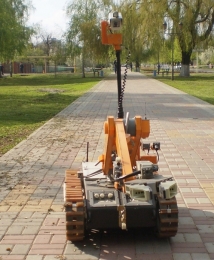 В Дагестане взрывом уничтожен робот 