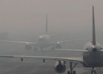 Аэропорт Сочи накрыло туманом
