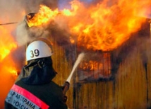 В Москве бушует крупный пожар 