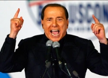Партия Берлускони проиграла выборы мэров городов 