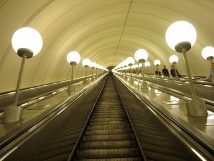 Московское метро очистили от рекламы