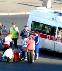 На востоке Москвы сбили ребенка на автобусной остановке 