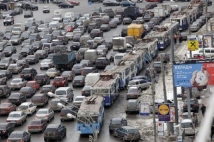Несколько десятков троллейбусов встали из-за незначительной автоаварии у метро «Беговая» в Москве 