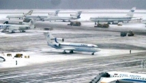 Из-за снегопада были задержаны 50 авиарейсов на Сахалине