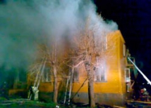 На пожаре в Братске пострадали две девочки 
