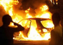 Четыре легковые машины сгорели ночью в Москве 