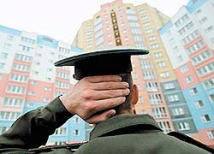 В России 100 тыс. военнослужащих не имеют жилья 