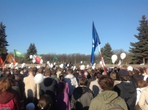 В Петербурге митинг в защиту «узников Болотной» завершился минутой молчания