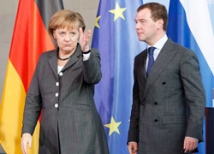 Меркель устроила Медведеву скромные газопроводы
