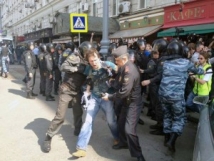 Твиттер-хроника протестов против инаугурации Путина 